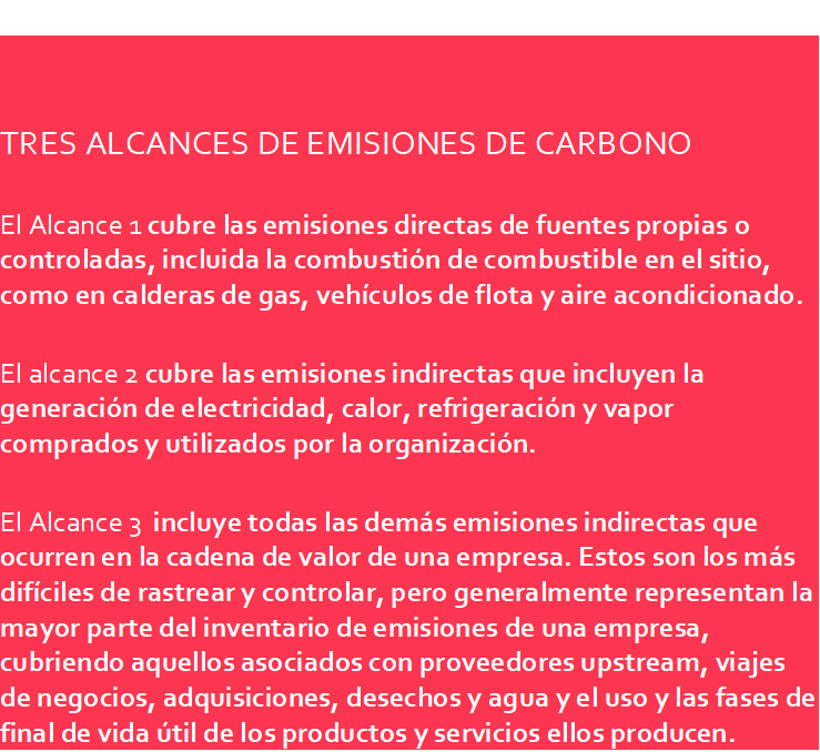 Texto huella de carbono